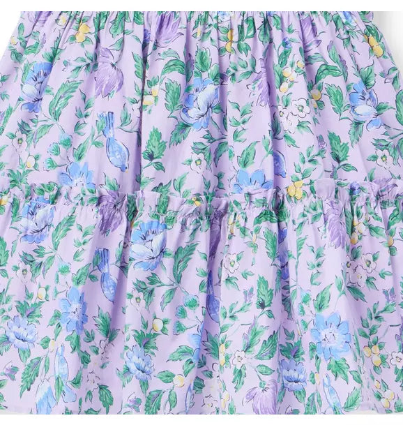 Floral Puff Sleeve Dress