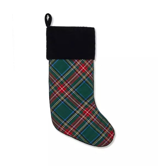 Christmas Stocking in Kensington Tartan