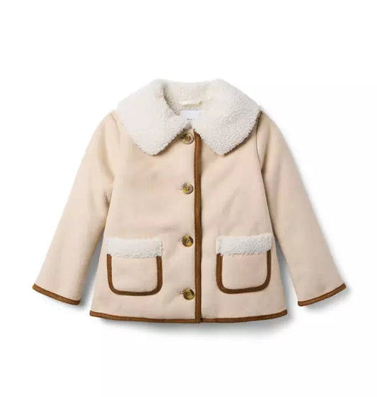 The Sherpa Trim Coat