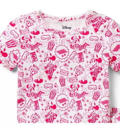 Good Night Short Pajama In Disney Minnie Mouse Sleepover