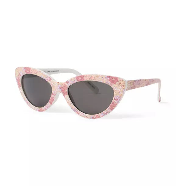 Floral Cat Eye Sunglasses