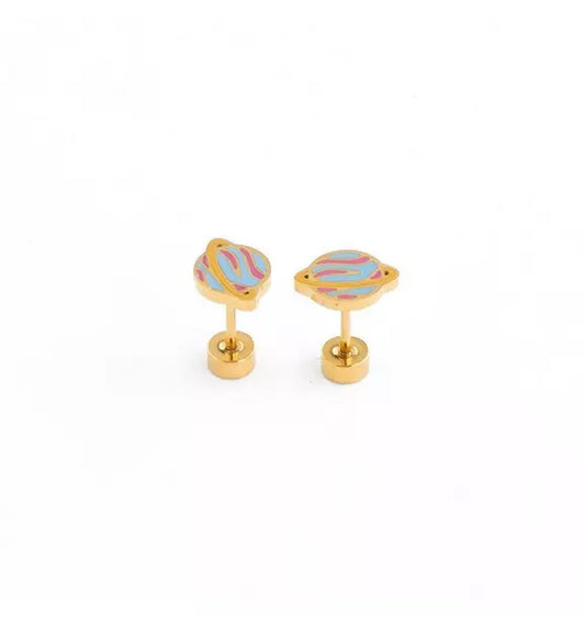 Planet Stud Earrings