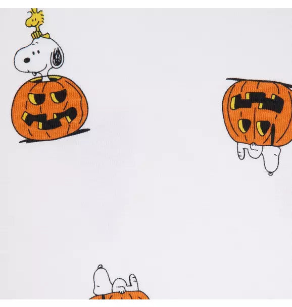 Good Night Pajama In Peanuts Halloween Pumpkin