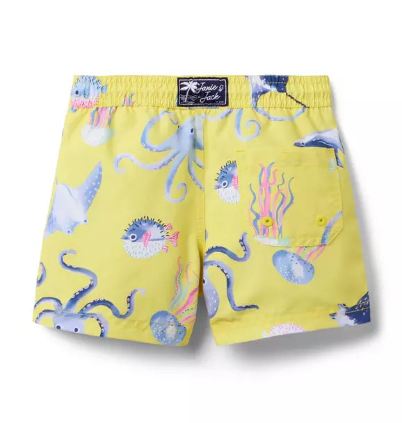 Recycled Sea Friends Swim Trunk