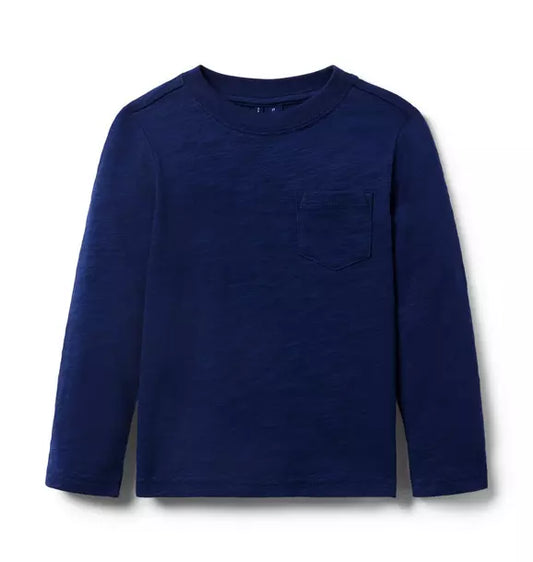 The Long Sleeve Slub Tee