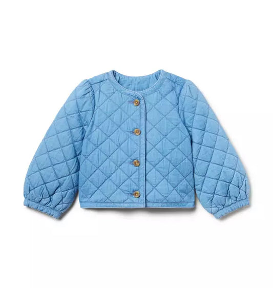 The Chambray Quilted Jacket