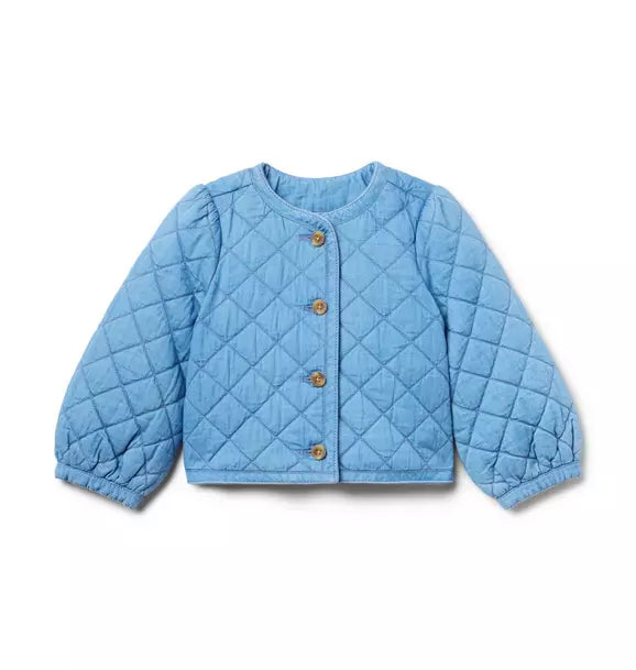 The Chambray Quilted Jacket