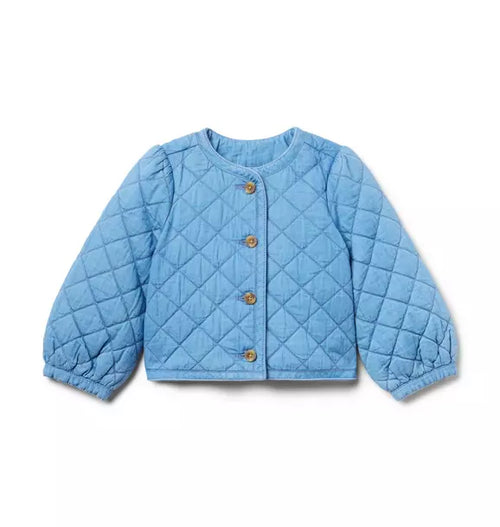 The Chambray Quilted Jacket