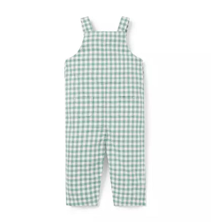 Baby Gingham Dog Overall
