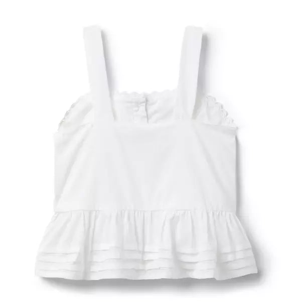 The Pintuck Peplum Top