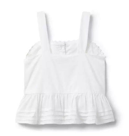 The Pintuck Peplum Top