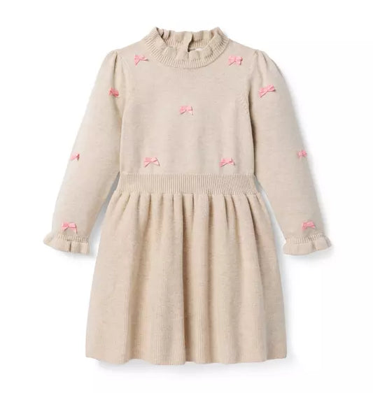 Bow Sweater Dress