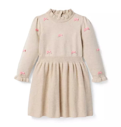 Bow Sweater Dress