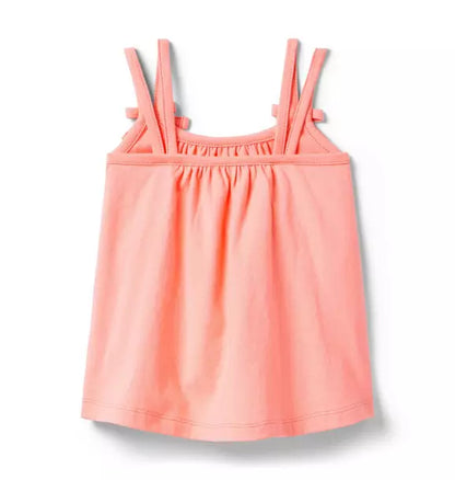 Bow Double Strap Top