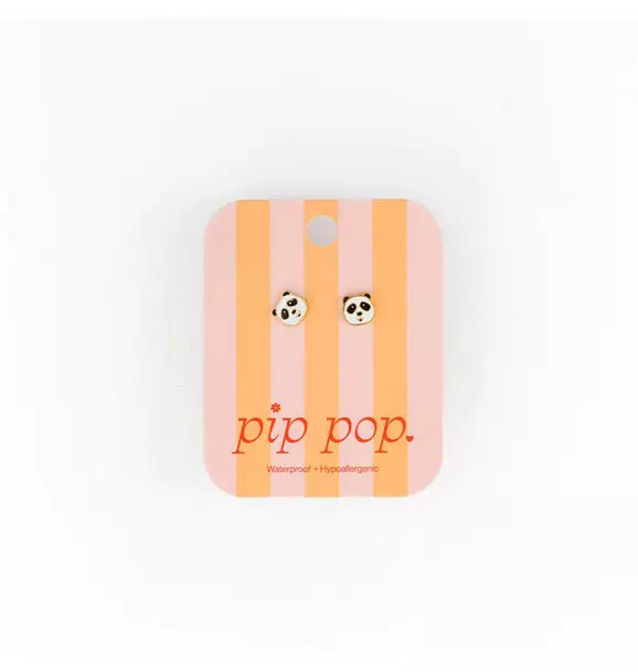 Panda Stud Earrings