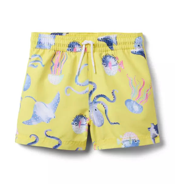 Recycled Sea Friends Swim Trunk