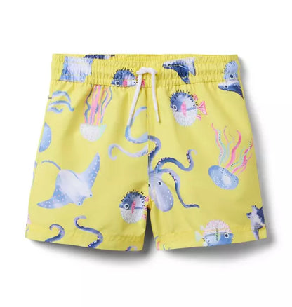 Recycled Sea Friends Swim Trunk