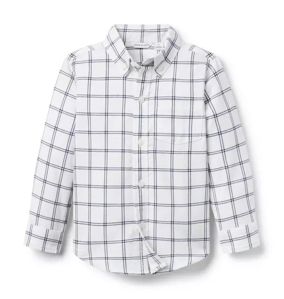 Tattersall Flannel Shirt