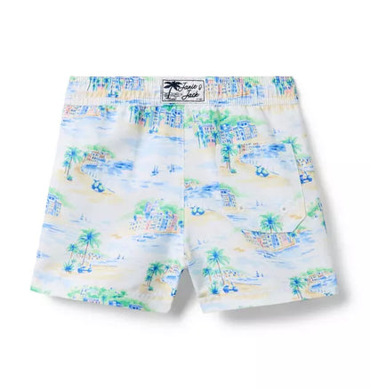 Recycled Getaway Swim Trunk