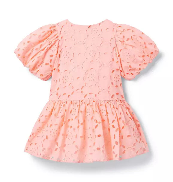 Serena Williams x Janie and Jack Peach Point Matching Dress