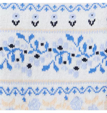 Floral Fair Isle Cardigan