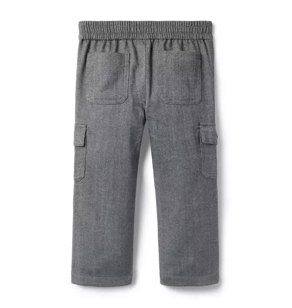 The Herringbone Cargo Pant