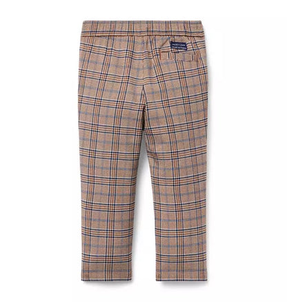 Plaid Pull-On Pant