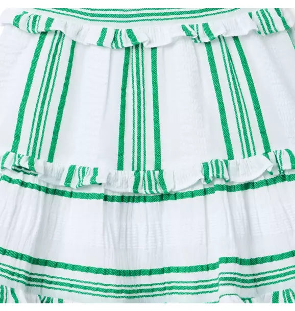 Striped Ruffle Dress