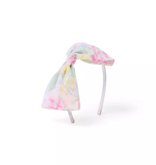 Floral Bow Headband