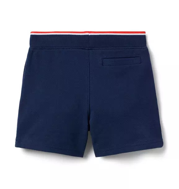 Embroidered USA Pique Short