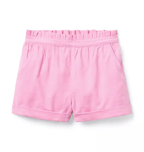Corduroy Ruffle Short