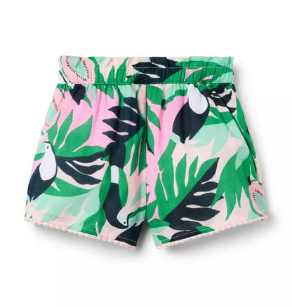 Toucan Ruffle Short