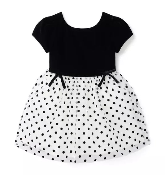 The Velvet Dot Dress