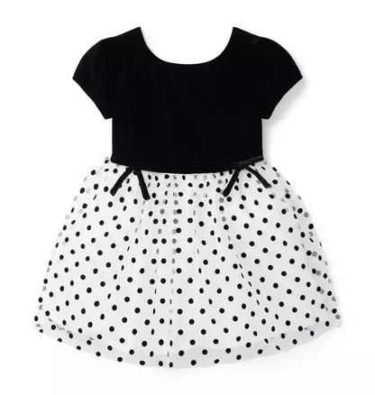 The Velvet Dot Dress