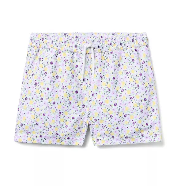Recycled Ditsy Floral Swim Trunk