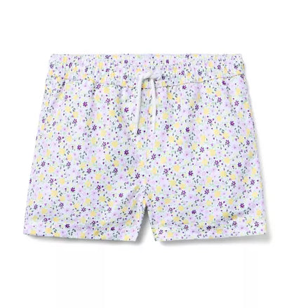 Recycled Ditsy Floral Swim Trunk