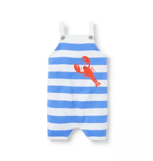 Baby Striped Lobster Romper