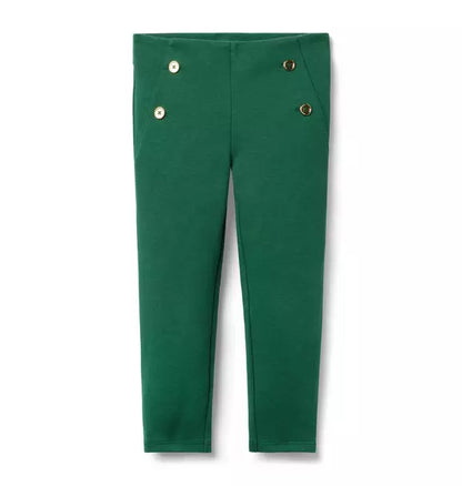 Button Ponte Pant