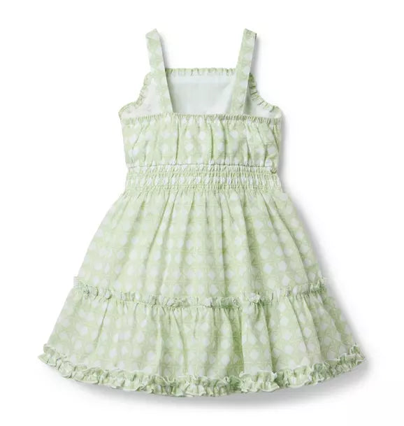 Checked Ruffle Dress