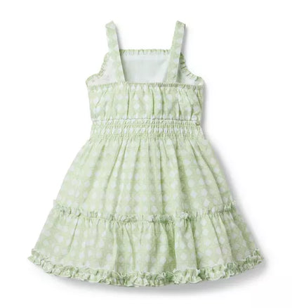 Checked Ruffle Dress