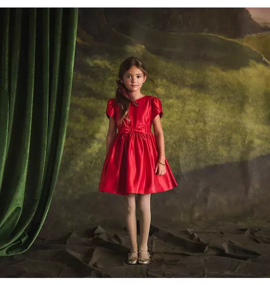 The Holiday Bow Dress