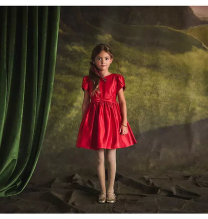 The Holiday Bow Dress