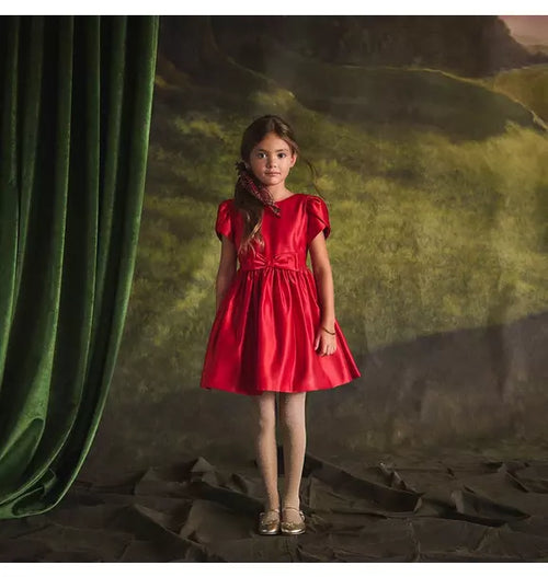 The Holiday Bow Dress