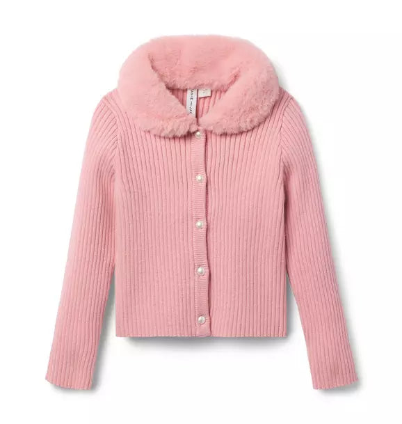 American Girl® x Janie and Jack Ribbed Cardigan