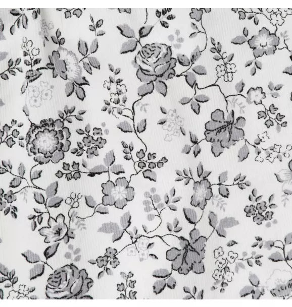 The Floral Corduroy Matching Baby Set