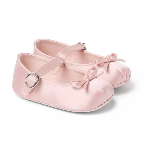 Baby Satin Bow Ballet Flat