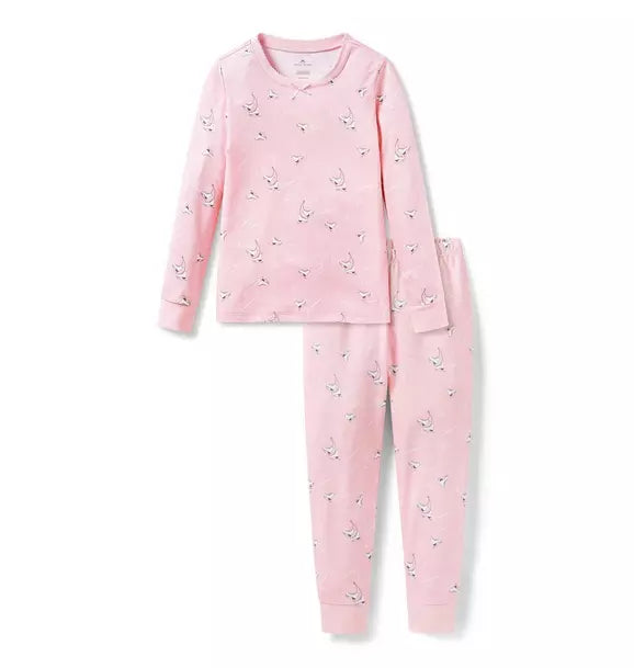 Kid's Pima Snug Fit Pajama in Winter Skates