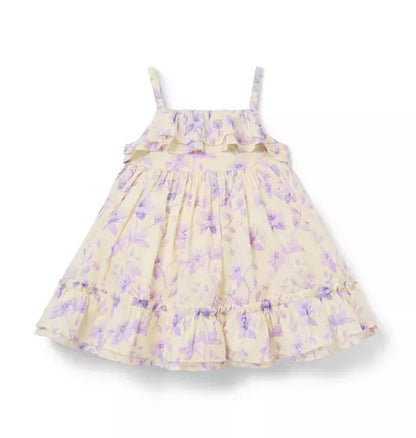 Baby Floral Ruffle Dress