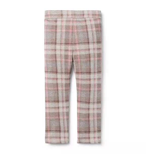 Plaid Jacquard Pant
