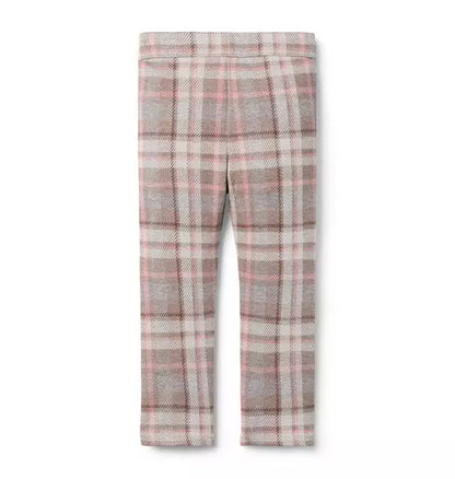 Plaid Jacquard Pant